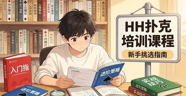 HH扑克培训课程有用吗 新手该怎么选