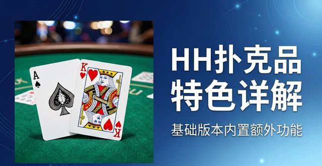 HH扑克品牌特色详解 为什么玩家选择HH扑克学习德州扑克