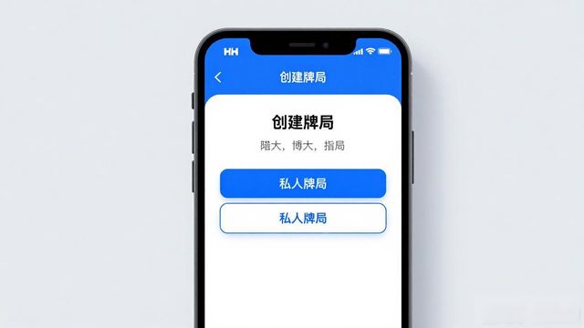 HH扑克好友对战怎么玩 教你轻松创建私人牌局