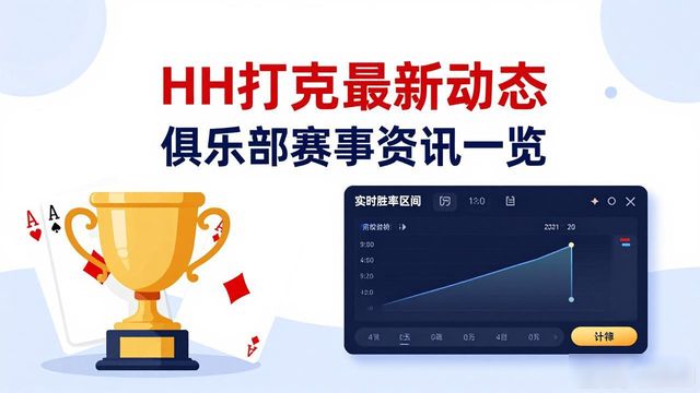 HH扑克最新动态 俱乐部赛事资讯一览