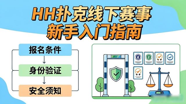 HH扑克线下赛事怎么参加 新手入门实用指南