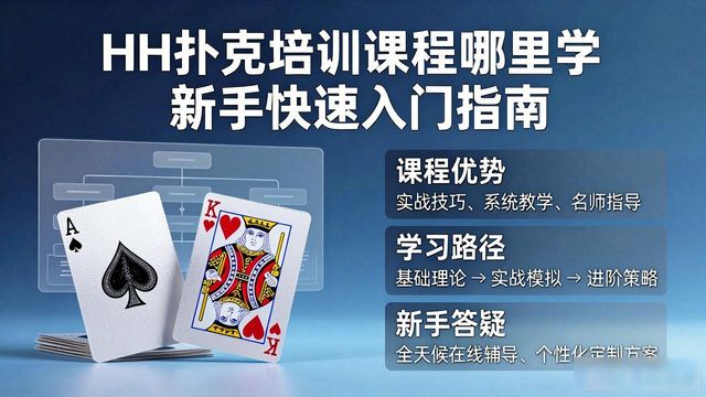 HH扑克培训课程哪里学 新手快速入门指南