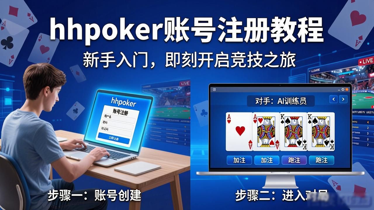 hhpoker账号注册教程，新手必看