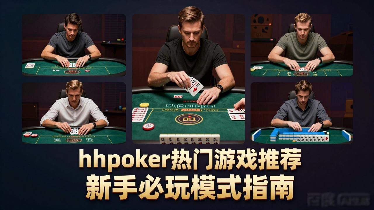 hhpoker热门游戏推荐 新手必玩模式指南