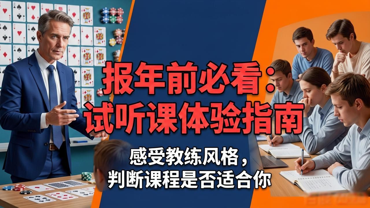 HH扑克培训课程值不值 新手进阶必看攻略