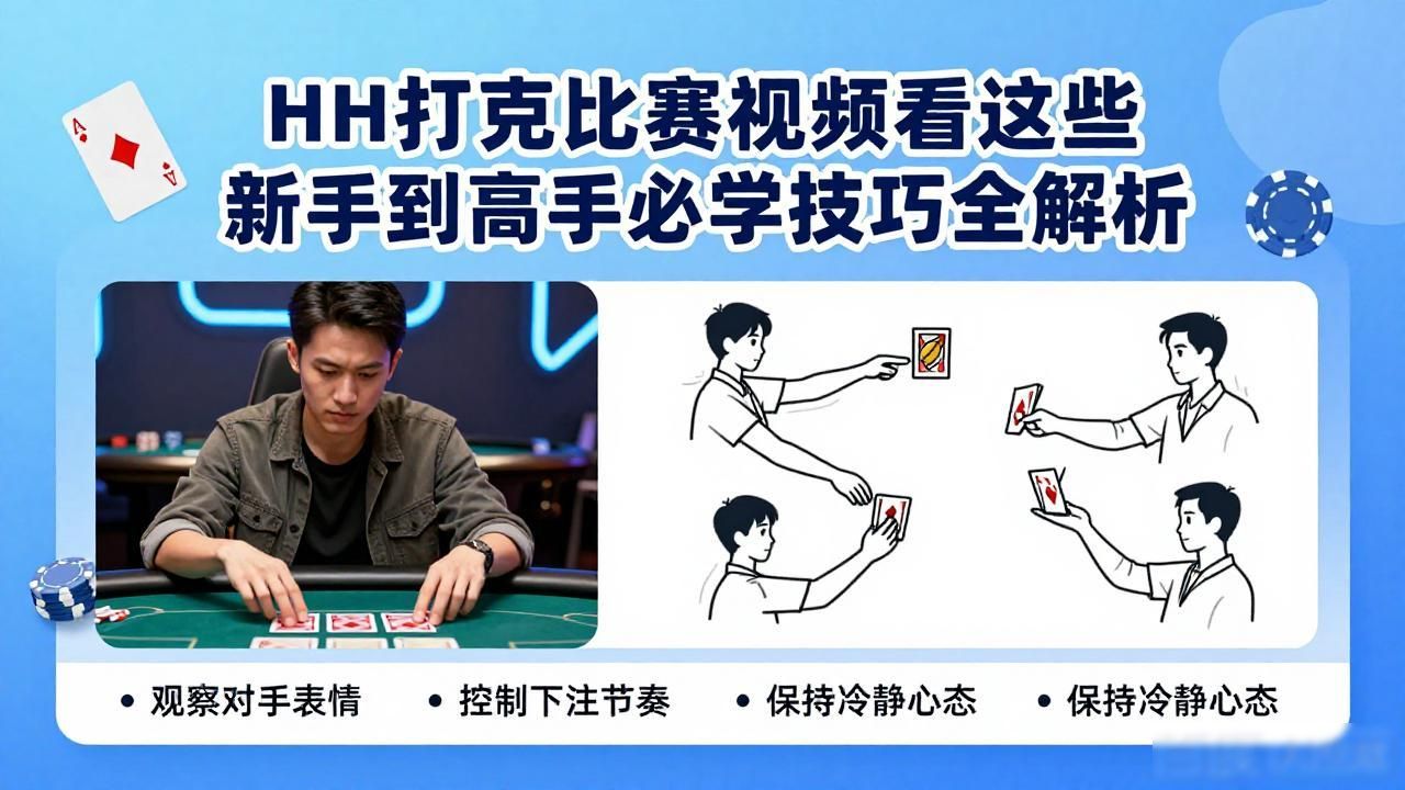 HH扑克比赛视频看这些 新手到高手必学技巧全解析
