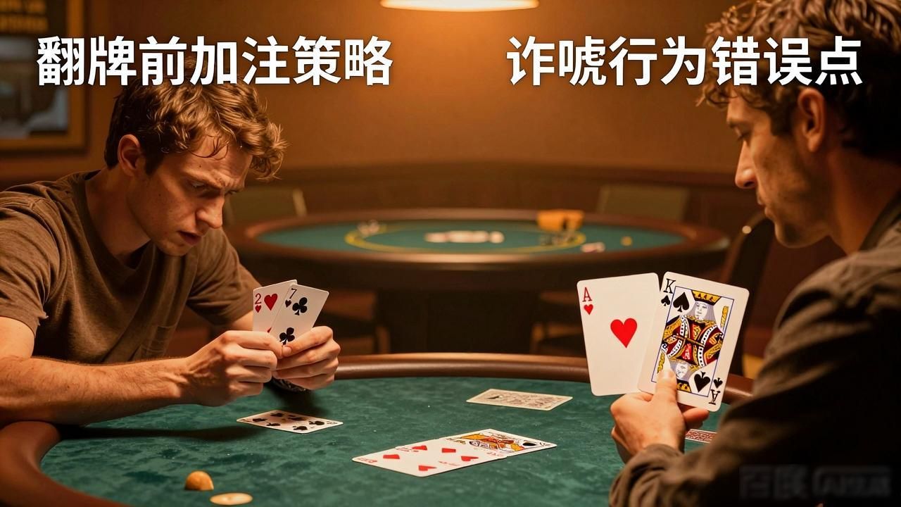 HH扑克高级策略：翻牌前加注与翻牌后诈唬的实战技巧