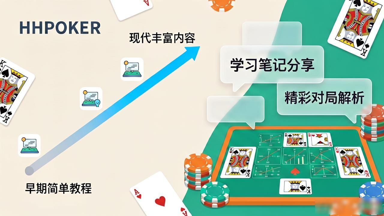 hhpoker发展历程：从入门到精通的德州扑克教学进化史