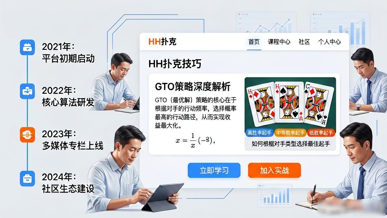 HH扑克是如何一步步成为德州扑克学习平台的?