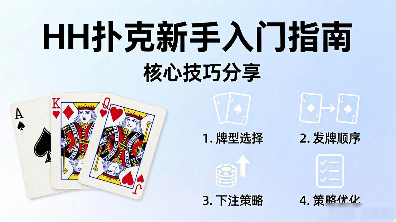 HH扑克新手入门指南：从零开始掌握德州扑克技巧与规则