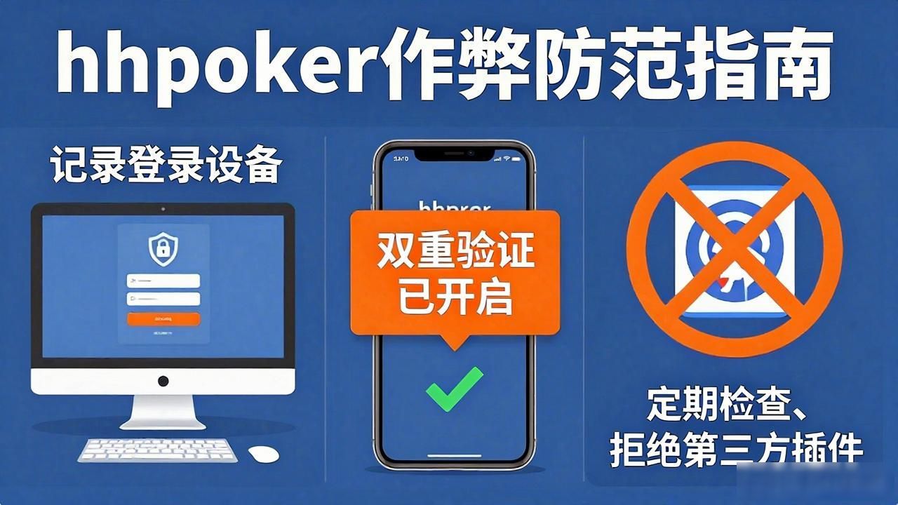 hhpoker作弊防范指南：新手必学的五大防骗技巧