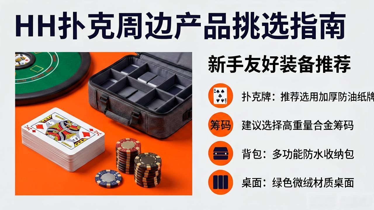 HH扑克周边产品怎么选?新手进阶必备装备推荐