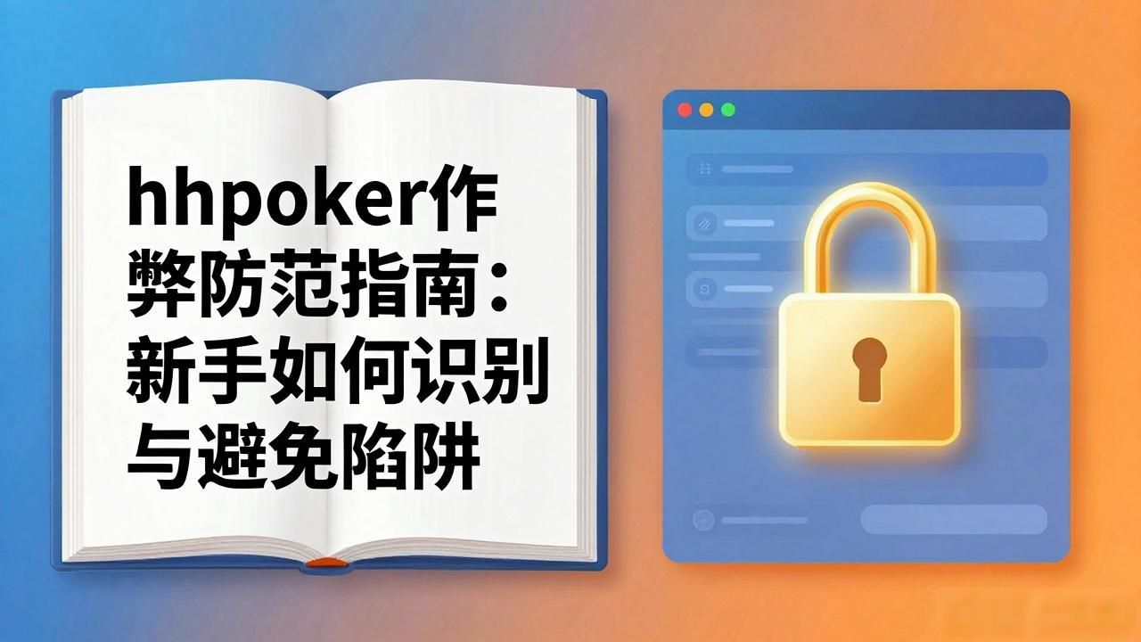 hhpoker作弊防范指南：新手如何识别与避免陷阱