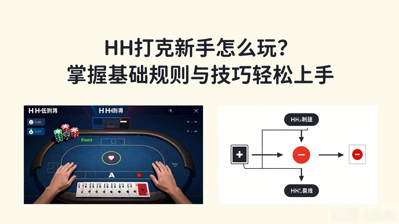 HH扑克新手怎么玩？掌握基础规则与技巧轻松上手