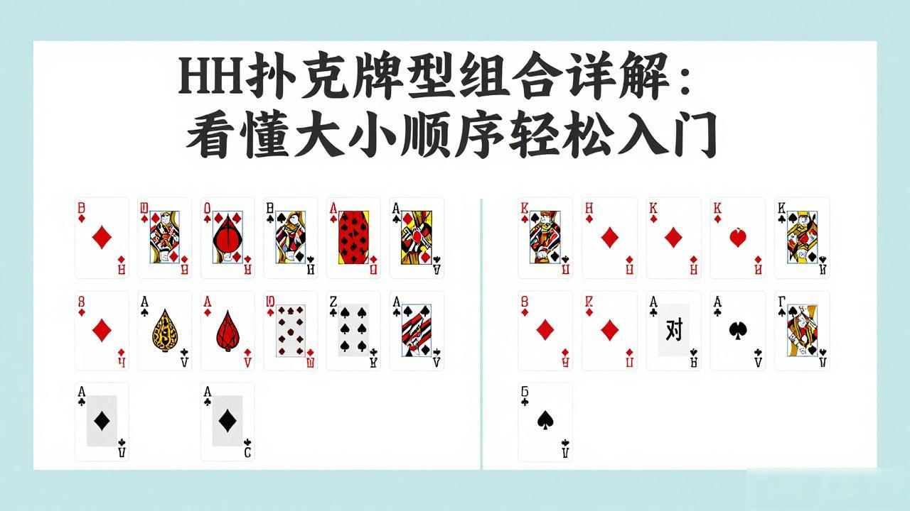 HH扑克牌型组合详解：看懂大小顺序轻松入门