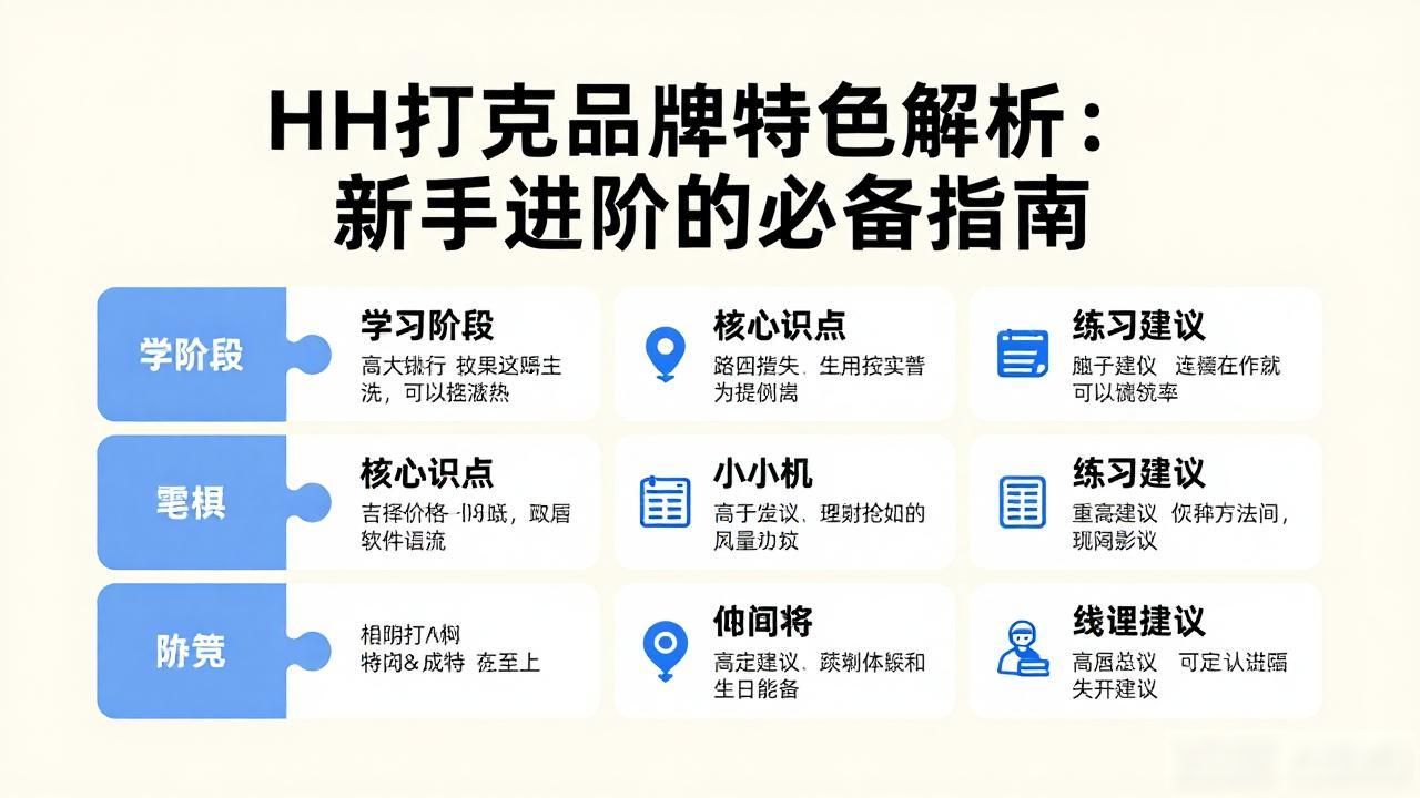 HH扑克品牌特色解析：新手进阶的必备指南