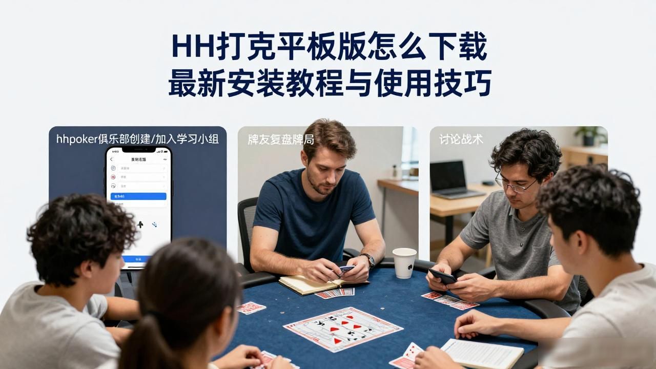 HH扑克手机版怎么下载 最新安装教程与使用技巧