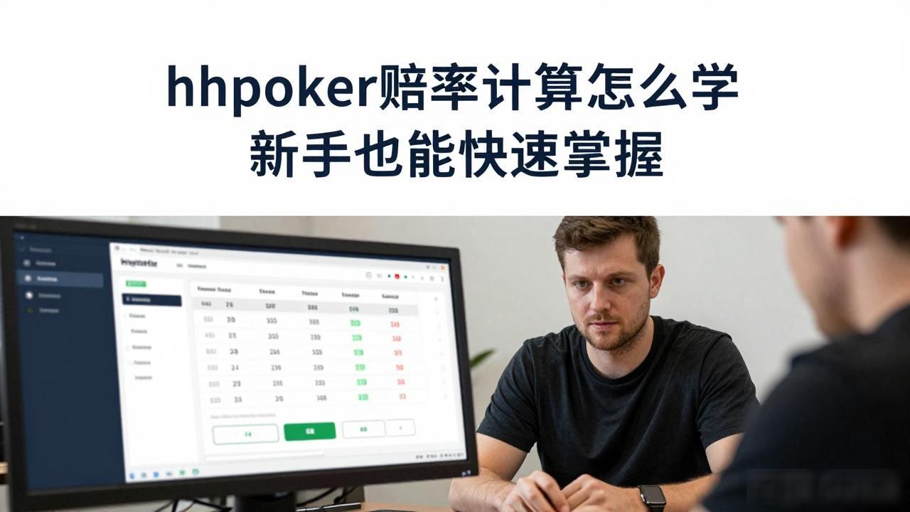 hhpoker赔率计算怎么学 新手也能快速掌握