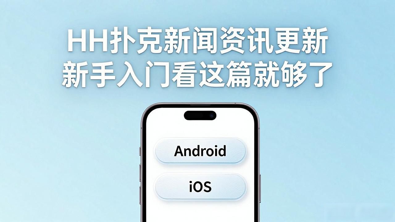 HH扑克新闻资讯更新 新手入门看这篇就够了