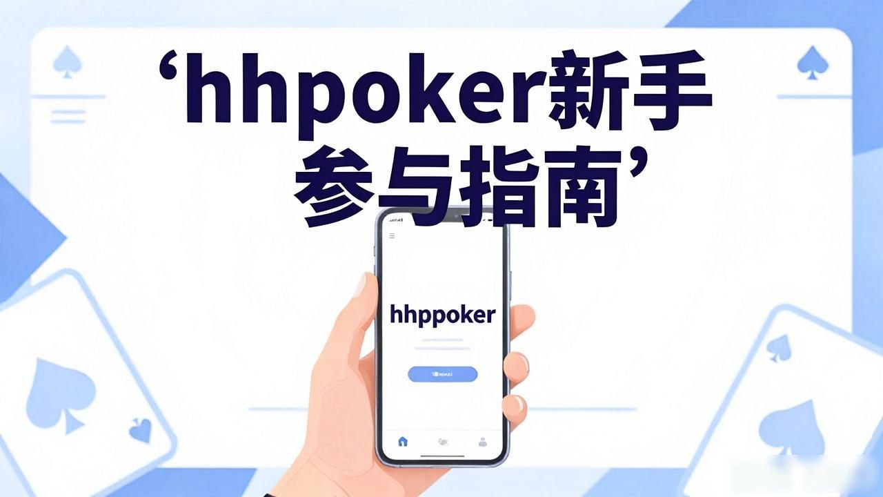 hhpoker赛事活动介绍｜新手参与指南与奖励说明