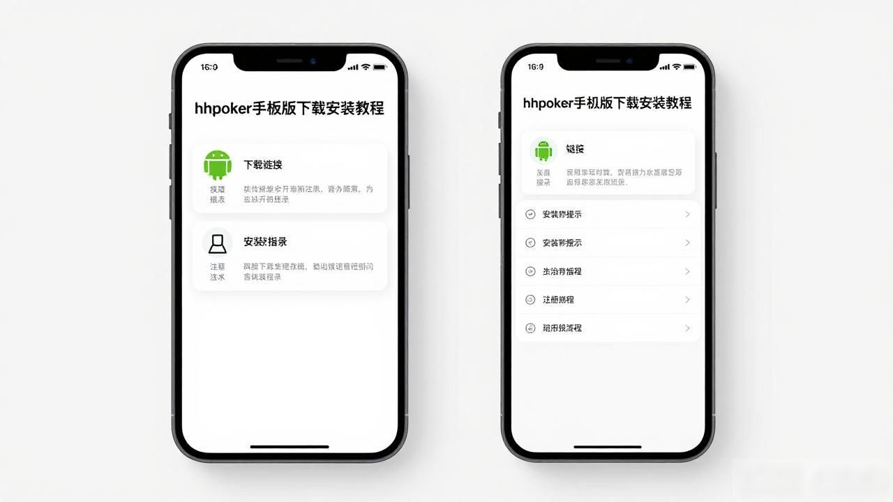 hhpoker手机版下载安装教程 安卓苹果手机都能用