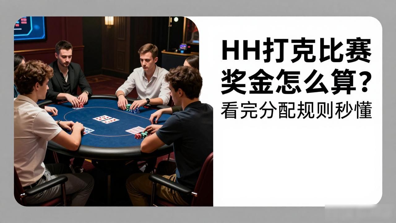 HH扑克比赛奖金怎么算?看完分配规则秒懂