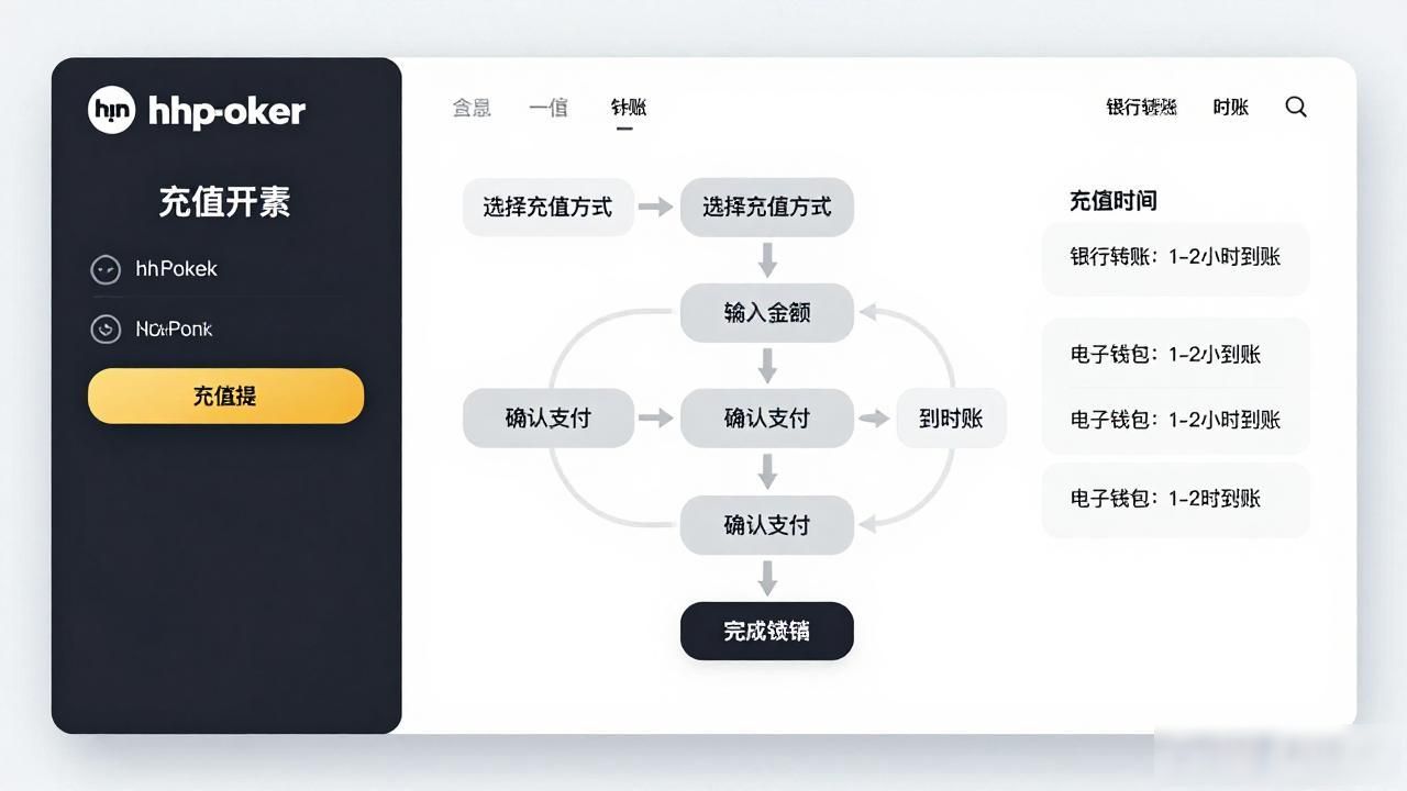 hhpoker充值方式有哪几种 hhpoker充值流程全解析