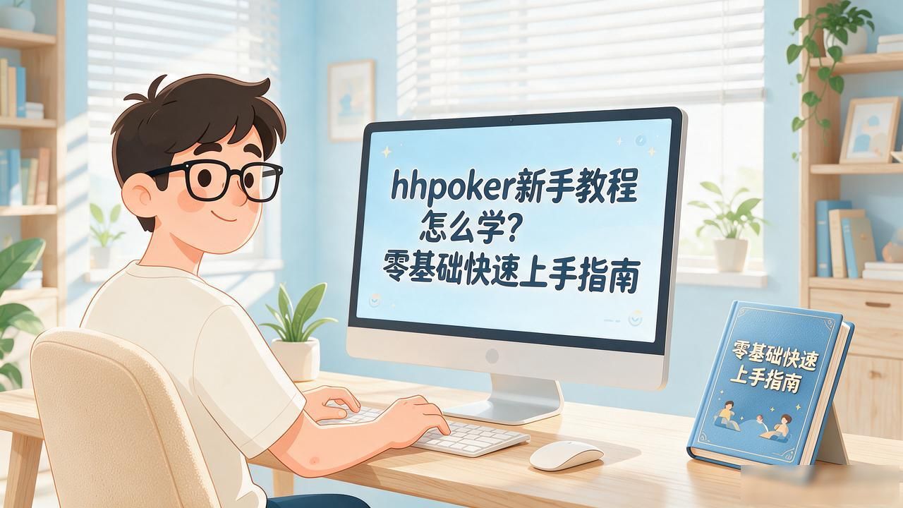 hhpoker新手教程怎么学?零基础快速上手指南