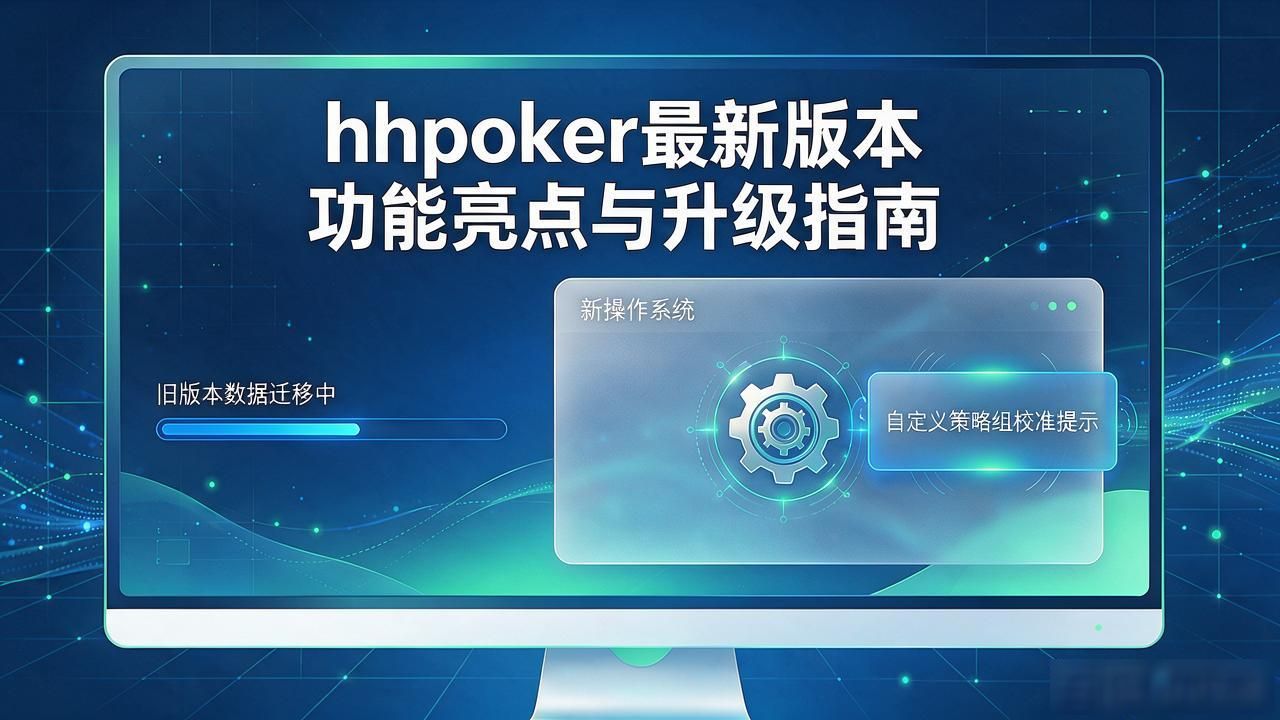 hhpoker最新版本功能亮点与升级指南