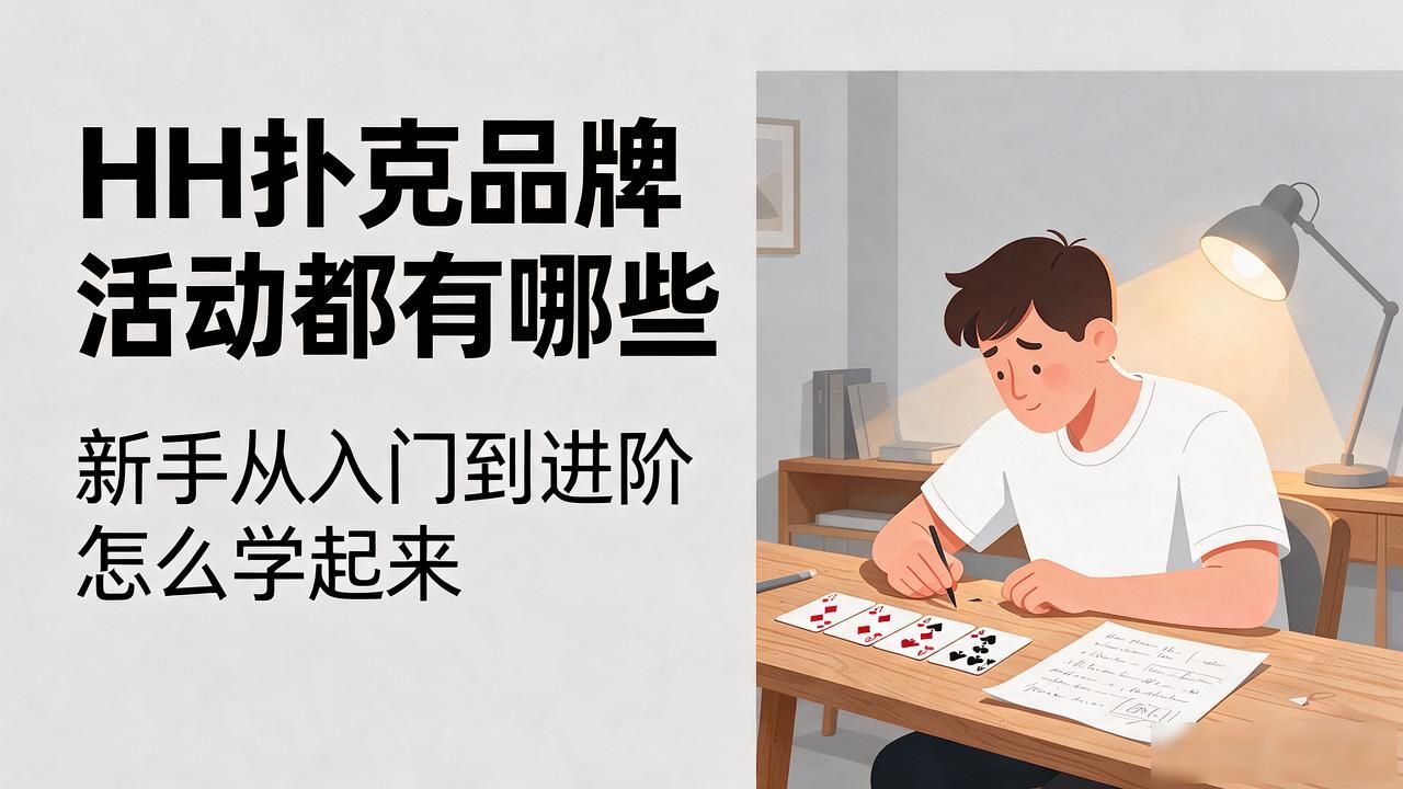 HH扑克品牌活动都有哪些 新手从入门到进阶怎么学起来