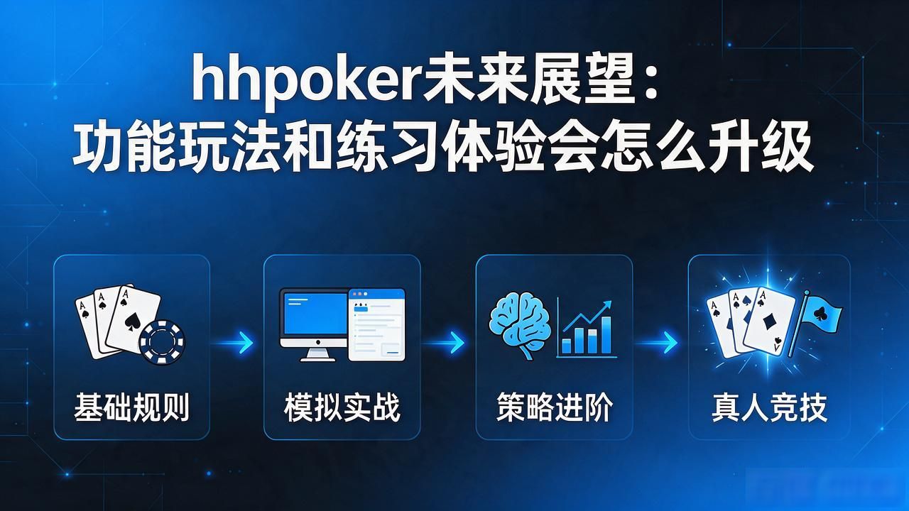 hhpoker未来展望：功能玩法和练习体验会怎么升级