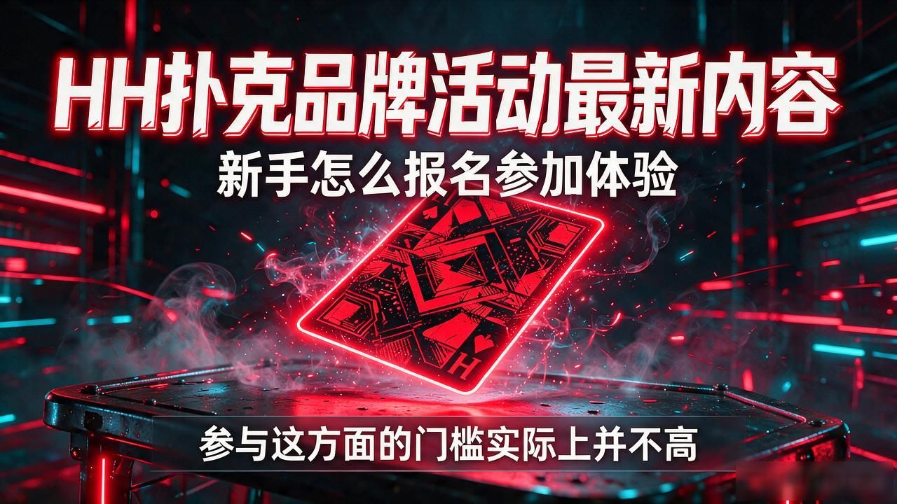 HH扑克品牌活动最新内容 新手怎么报名参加体验