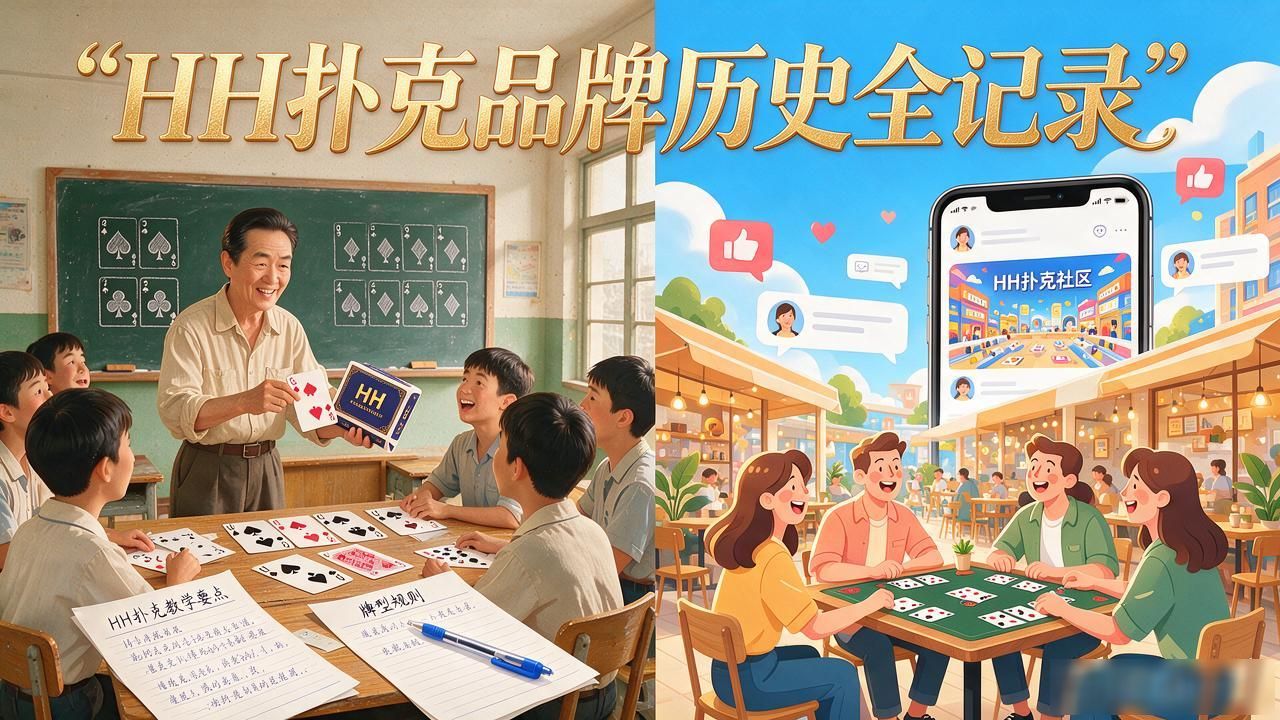 HH扑克品牌历史全记录，从教学工具到社区平台经历了什么
