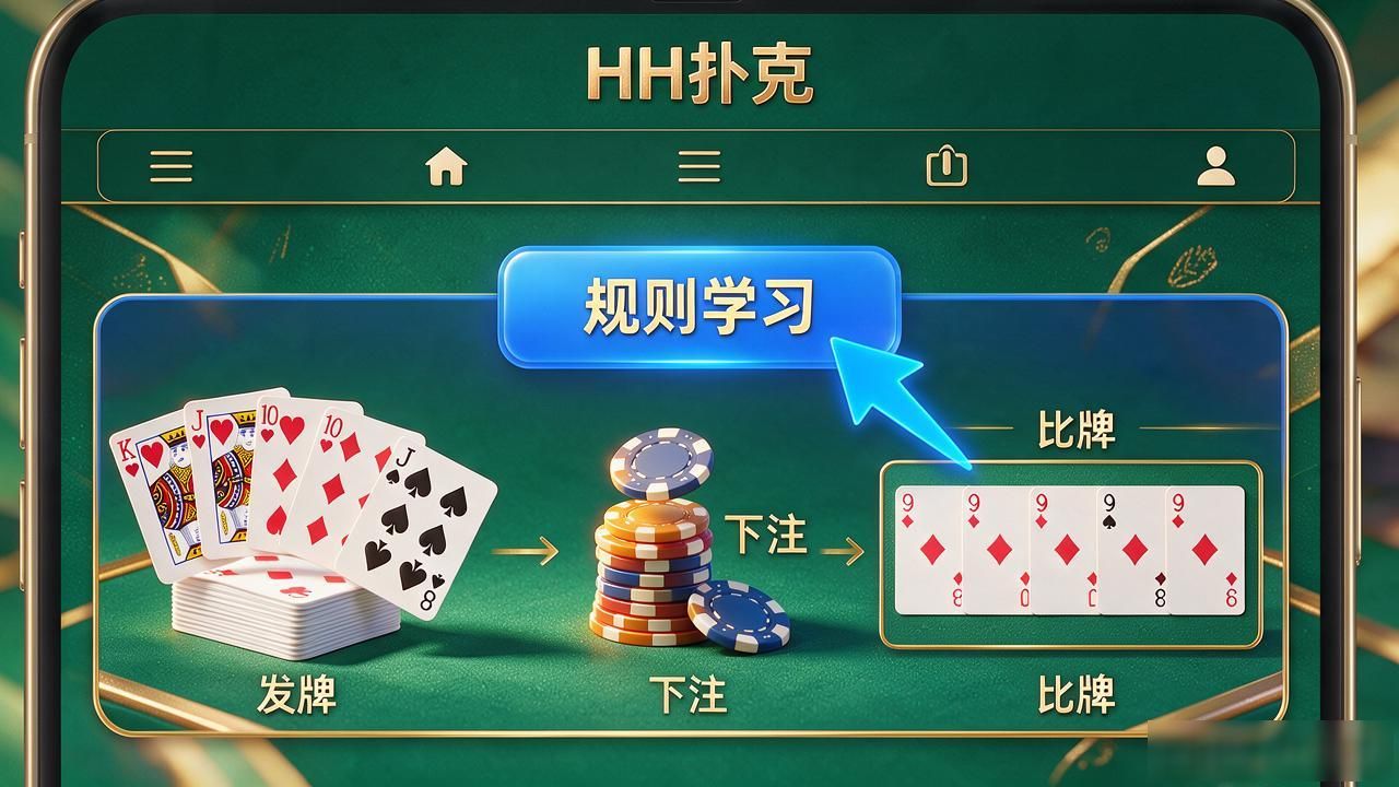 HH扑克游戏下载在哪里？手机安装超简单，新手三步搞定