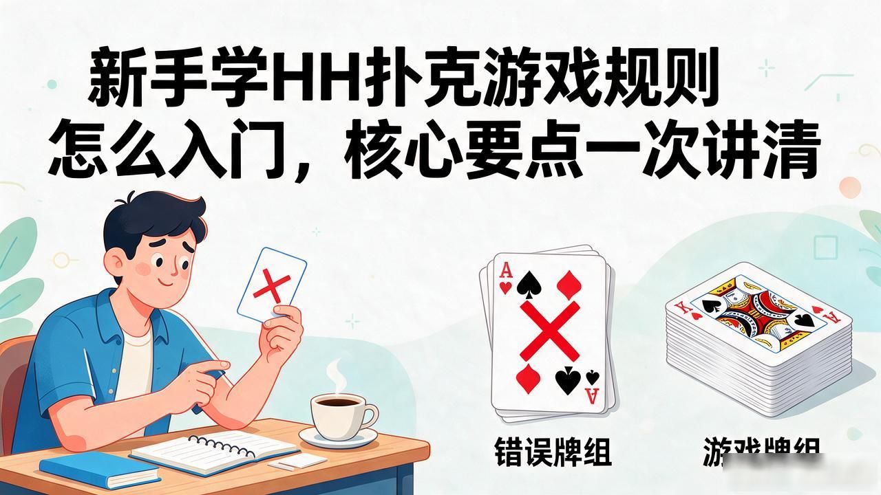 新手学HH扑克游戏规则怎么入门，核心要点一次讲清