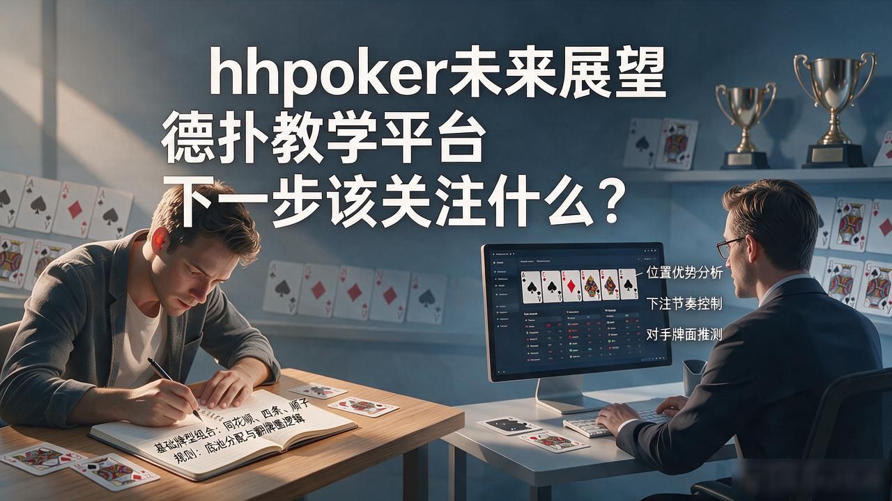 hhpoker未来展望 德扑教学平台下一步该关注什么